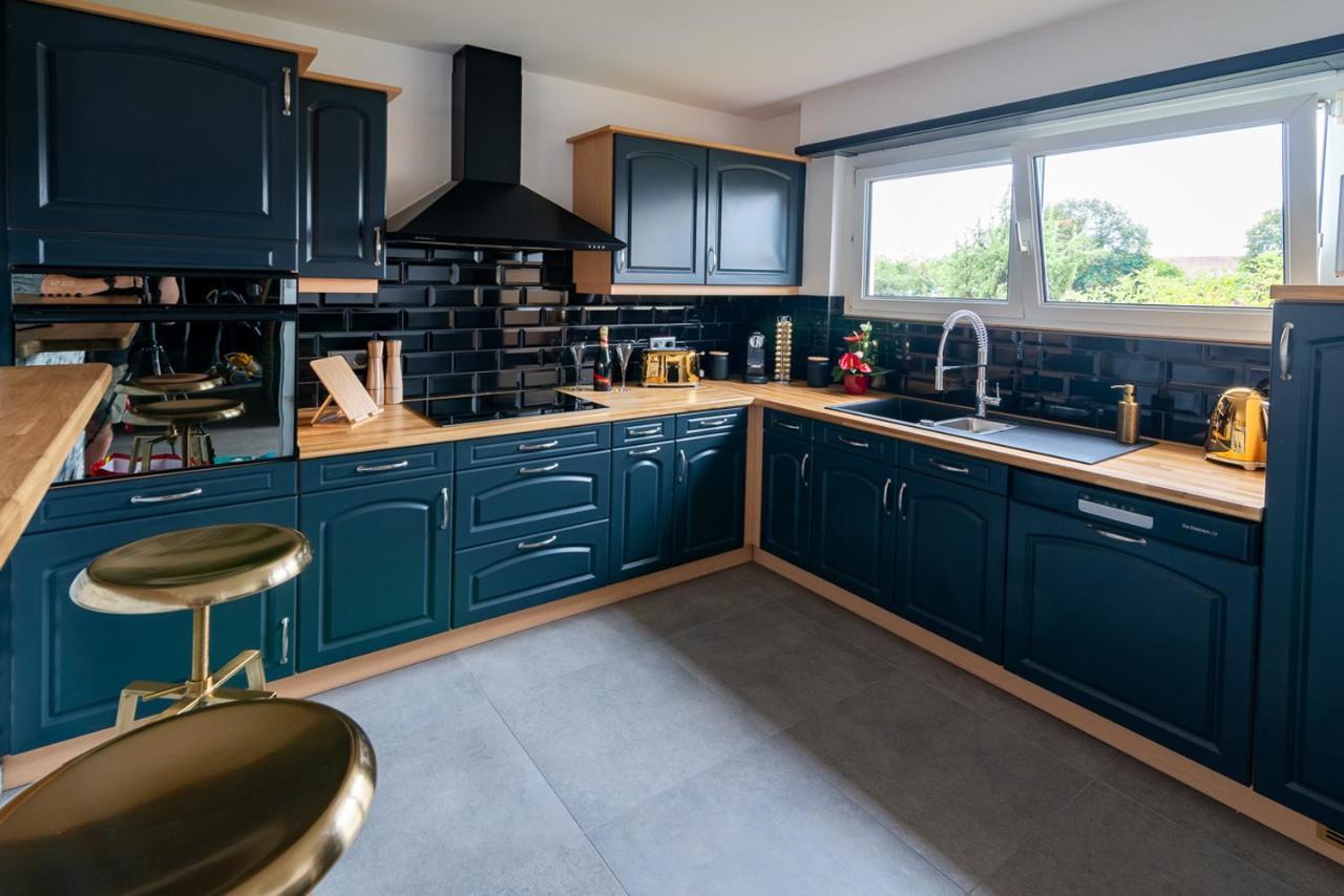 Gite Au Coeur De L'Alsace Maison Gatsby Staffelfelden Exteriér fotografie